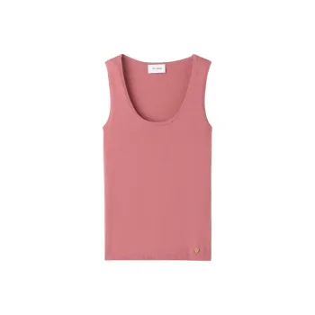 St. John Logo-plaque Jersey Tank Top