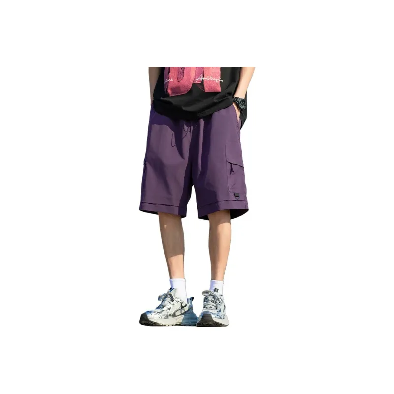 Warrior Cargo Shorts Unisex Brown-8