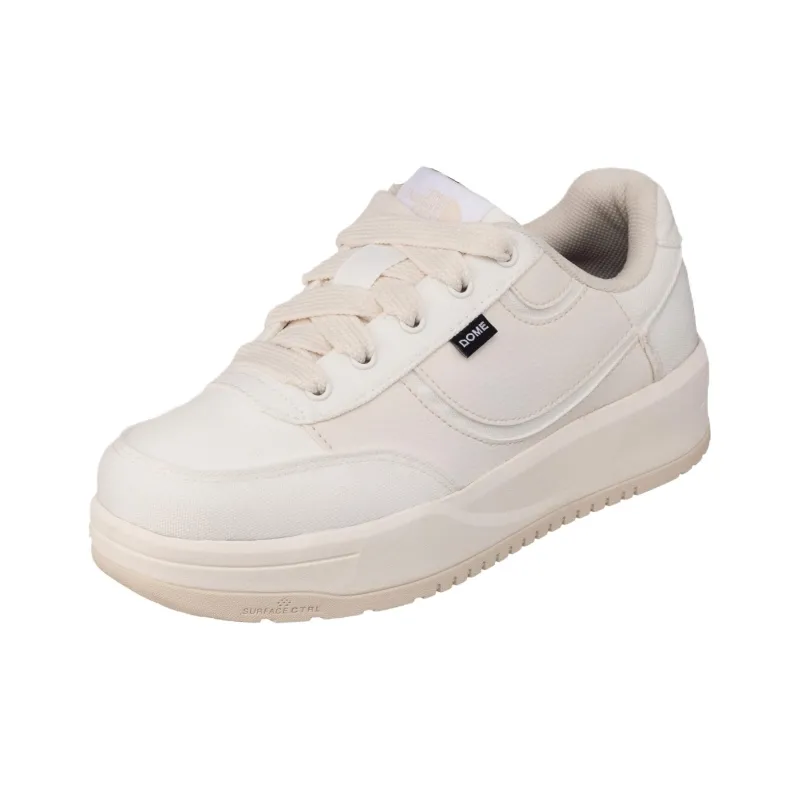 THE NORTH FACE Dome Anti Slip Wear Resistant Low Top Skateboard Shoes Women's Beige-2