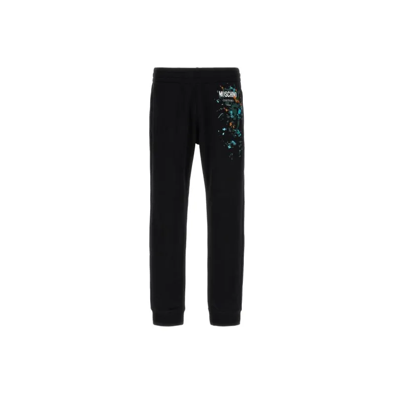 MOSCHINO Logo Printed Trousers-0