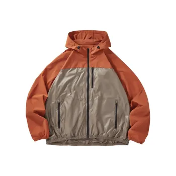 SET FUNS Outdoor Style Cycling Clothing All-Season Unisex Orange Brown