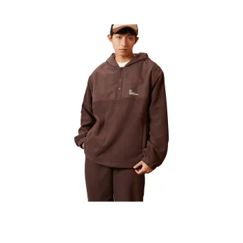 Tonlion Casual Pants Men Brown Red