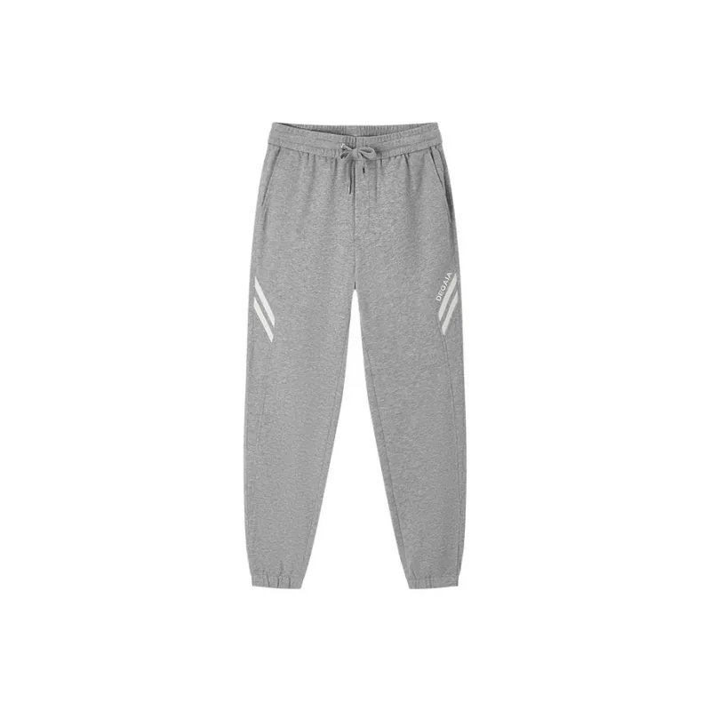 DEGAIA SS25 Casual Pants Men's Light Gray-0