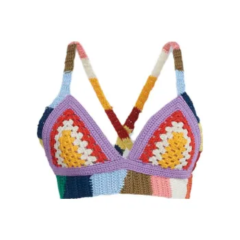 MARNI Patch Cotton Bra-top