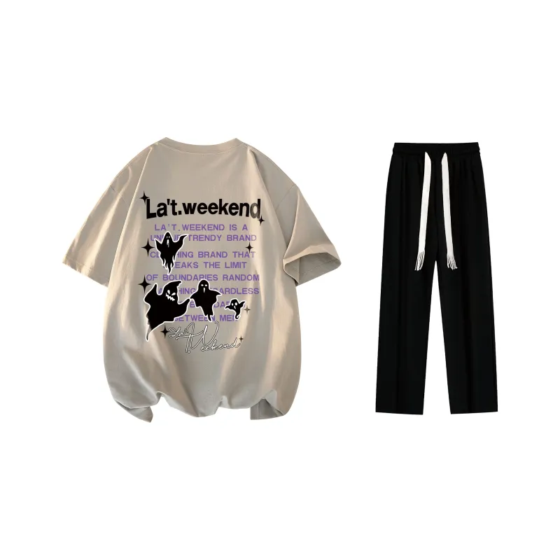 LA'T.WEEKEND Casual Sportswear Unisex-11