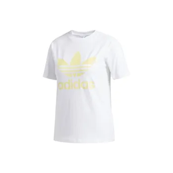 Adidas Originals Set in Sleeve T Shirt Women's White