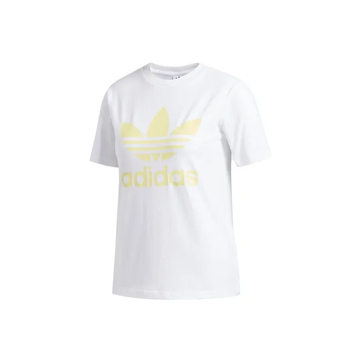 Adidas Originals Set in Sleeve T Shirt Women's White-0
