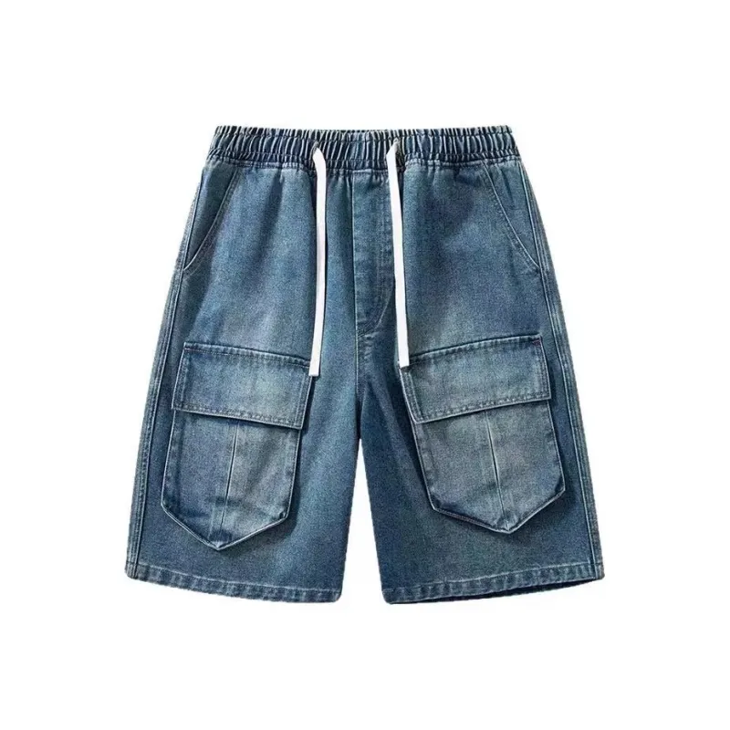 NVRFRGT Denim Shorts Unisex-5