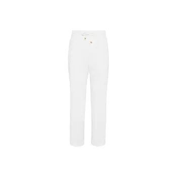 Brunello Cucinelli Elasticated Waistband Drawstring Pants