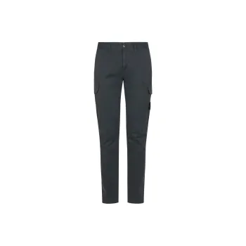 STONE ISLAND Mid Rise Tapered Cargo Trousers