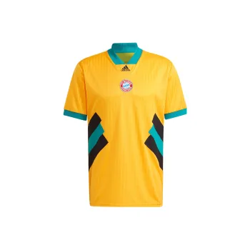 Adidas SS23 Soccer Jerseys Men's Semi Fluorescent Gold