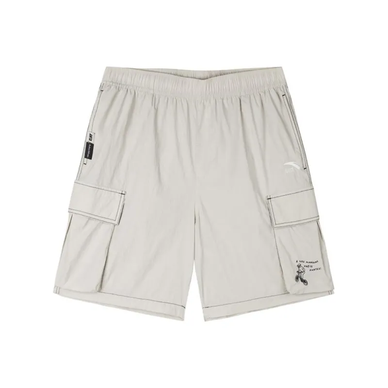 Anta x Antonie Corbineau Casual Shorts Unisex Chalk-0
