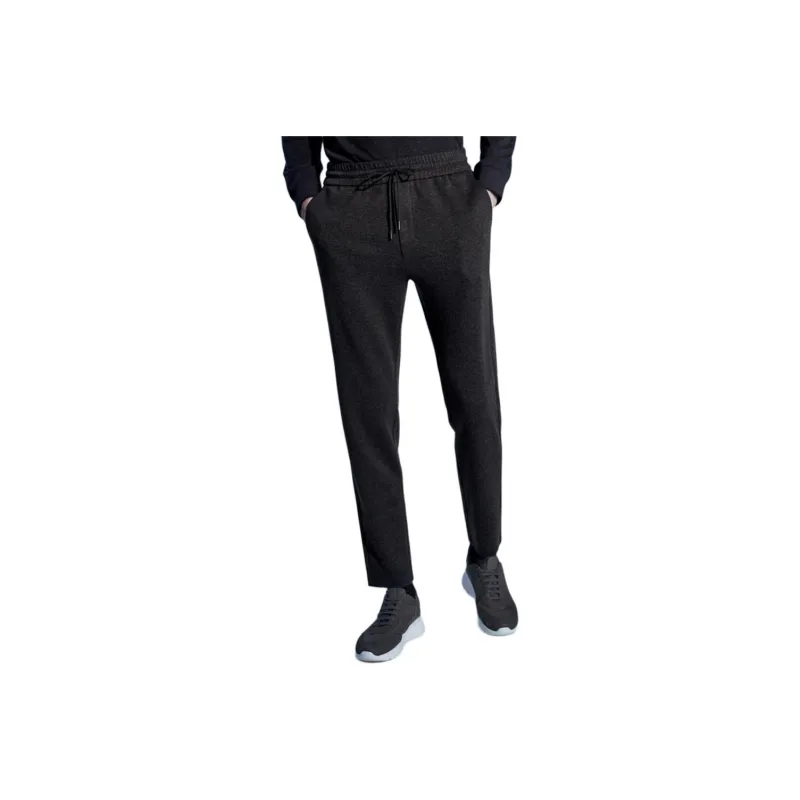 Yiwen Casual Pants Men's Dark Gray-0