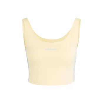 Adidas Originals CROP TANK TOP Tank Tops Women's Yellow
