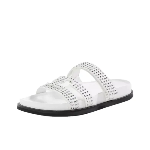 TORY BURCH Ines Slide Slippers Women's White