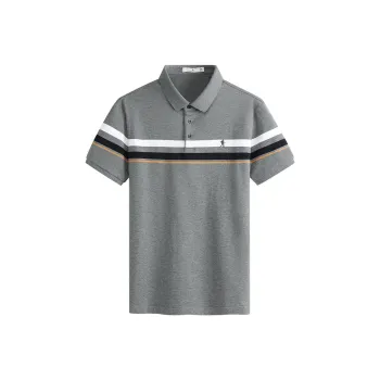 Dance With Wolves Polo Shirt Men's Heather Gray