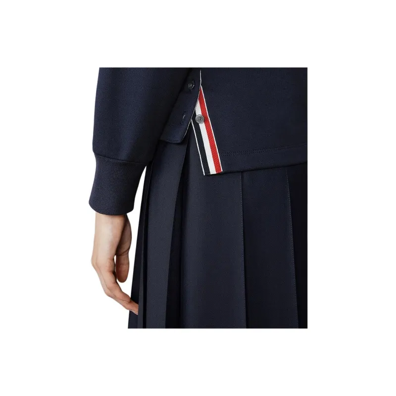THOM BROWNE Hector Embroidered Crewneck Sweatshirt-3