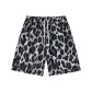 Leopard Print Shorts in Dark Color