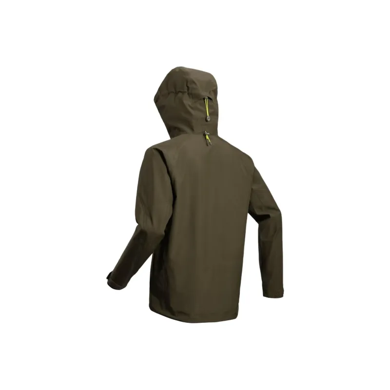 KAILAS MONT X Waterproof, Windproof, Breathable, And Abrasion Resistant Windbreaker Jacket Unisex Dark Brown Green-2