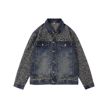 SANTASTIC Denim Jacket Men's Blue