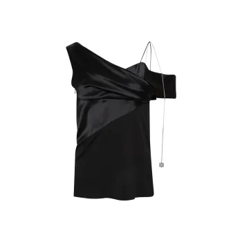 LOEWE Draped Top 'Black'