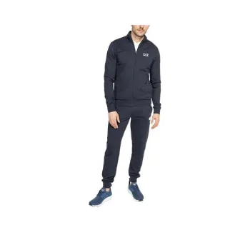 EMPORIO ARMANI EA7 SS22 Sweatshirt Set Men's Blue