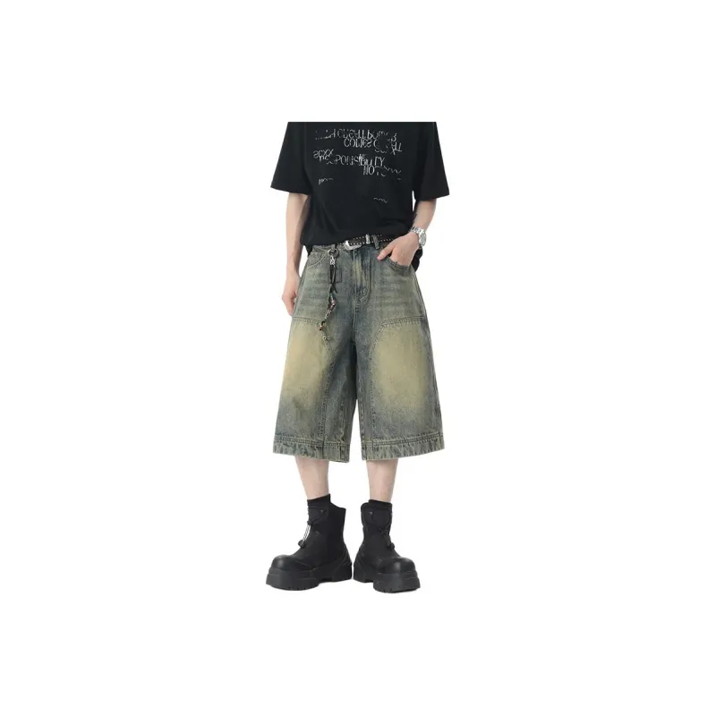Universal Templates Denim Shorts Unisex-4