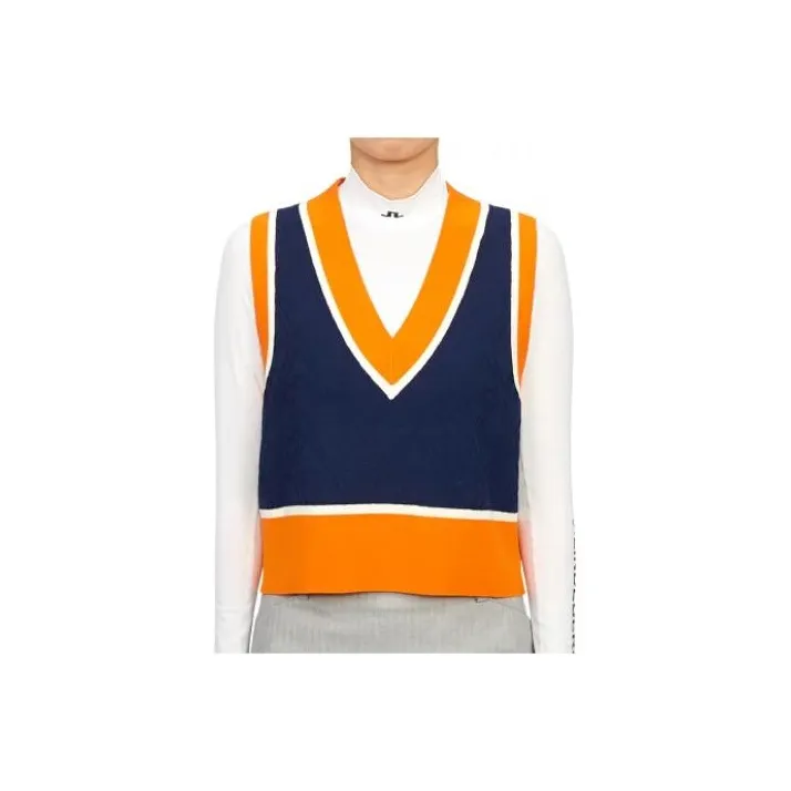 J.Lindeberg Tank Tops Women's Orange-0