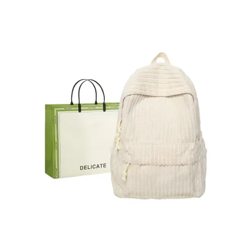 Buffini Nylon Backpack Women's White/Black/Khaki