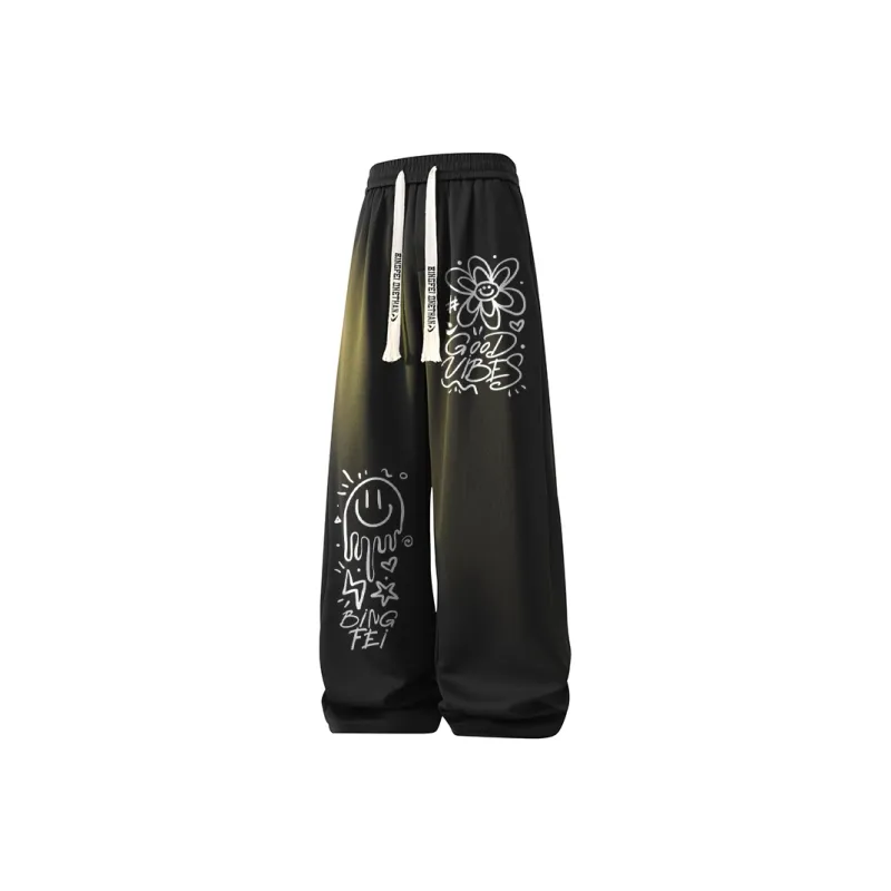Ice flying Casual Pants Unisex-21