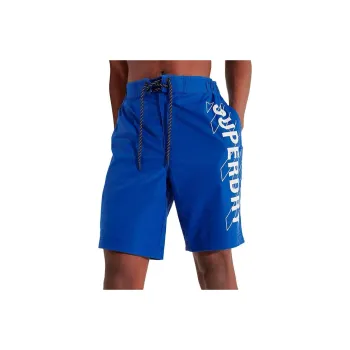 SUPERDRY Casual Shorts Men Blue
