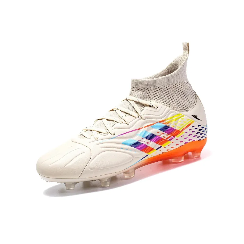 Kuding AG Short Rubber Studs FG Long Rubber Studs Artificial Ground, Natural Ground Coverage Soccer Shoes Unisex-4
