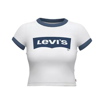 Levis Crop Tops Women's White
