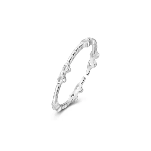 DAWO S999 Fine Silver Rings Women's