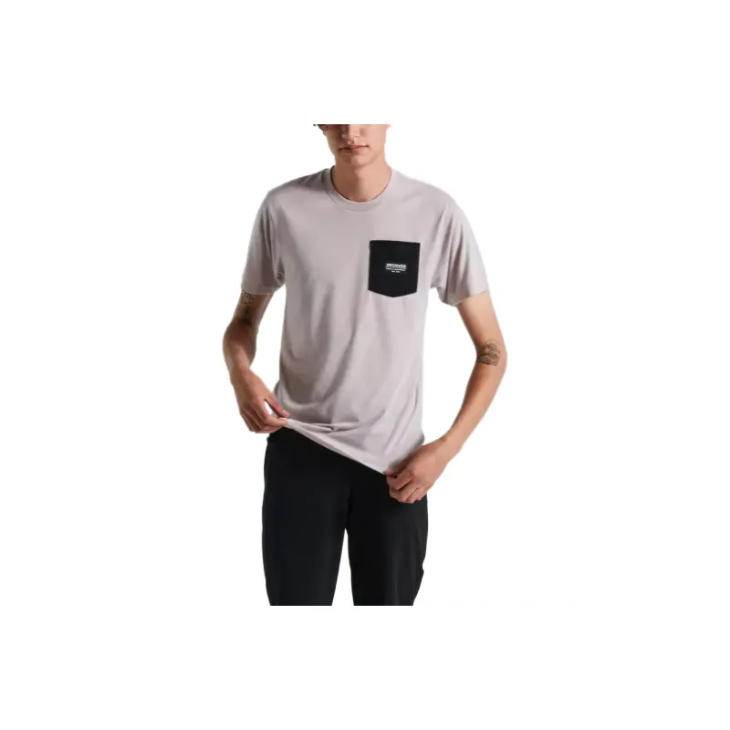 SPECIALIZED T Shirt Men's Light Gray 070-0