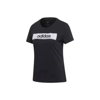 Adidas Set in Sleeve T Shirt Women's Black