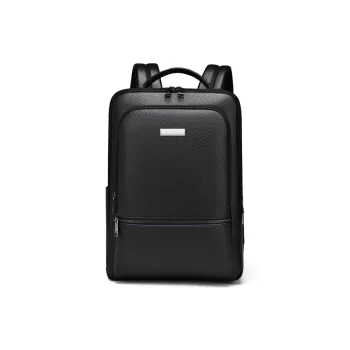 ROBINHOOD Cow Leather Backpack Men's Black