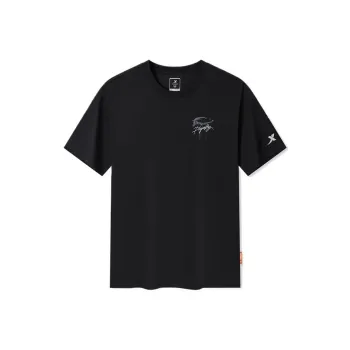 XTEP SS25 T Shirt Men's Jet Black