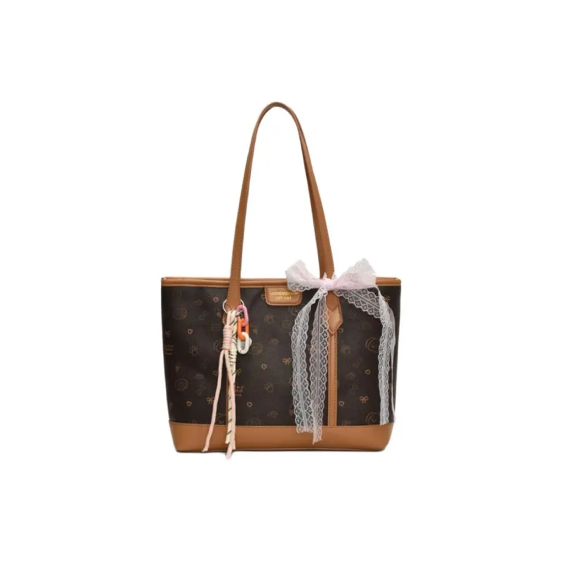 Lan Bao Fan Pu Shoulder Bag Women's Multicolor-2