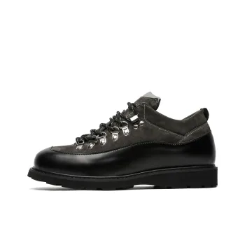 PAVEA Anti Slip Wear Resistant Low Top Casual Shoes Men's Black