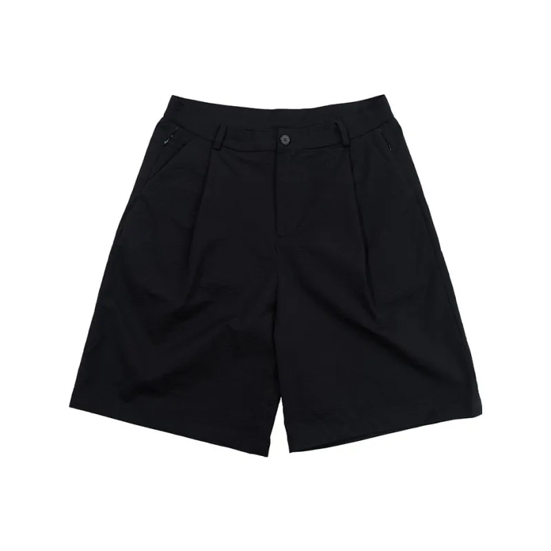 PUNCTILIOUS Casual Shorts Unisex Black-0