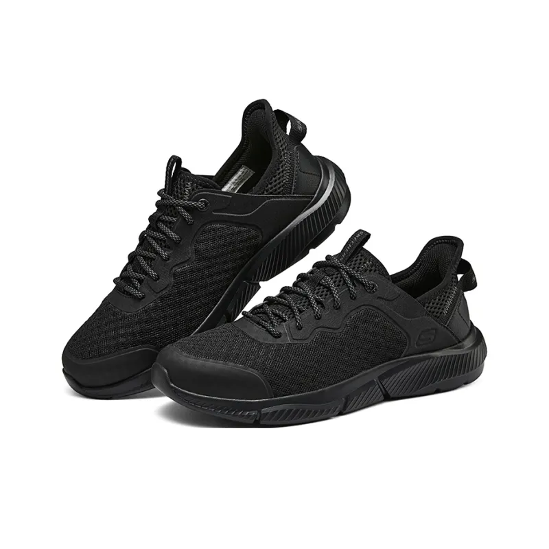 Skechers Slip Resistant Low Cut Running Shoes 'Black'-2