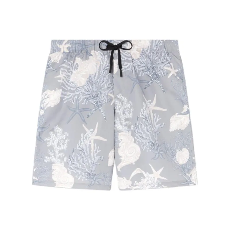 VERSACE Barocco Sea Drawstring Swim Shorts-0