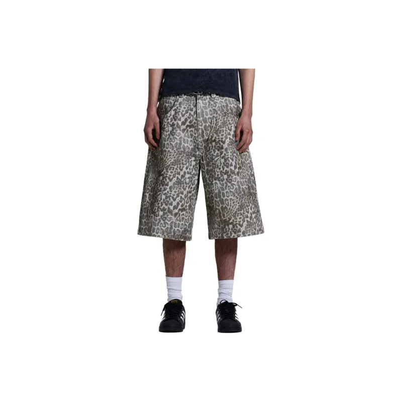 Jaded London Casual Shorts Men's Leopard-0