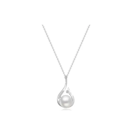 KING TAI SANG S925 Silver Necklaces Women's