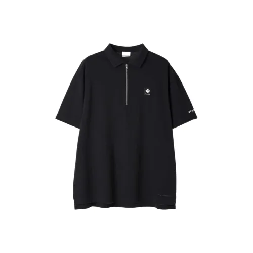 Columbia B Bowl Polo Shirt Men's Black