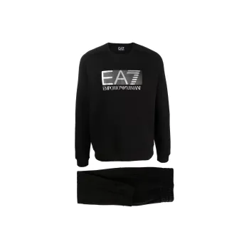 EMPORIO ARMANI EA7 Sweatshirt Set Men's Black