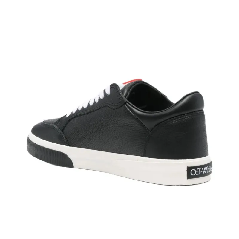 OFF WHITE New Low Vulcanized Lace Up Sneakers-3