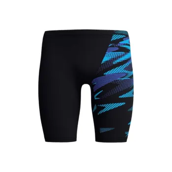 Speedo HyperBoom V Cut Swimming Shorts Men's Black/Blue