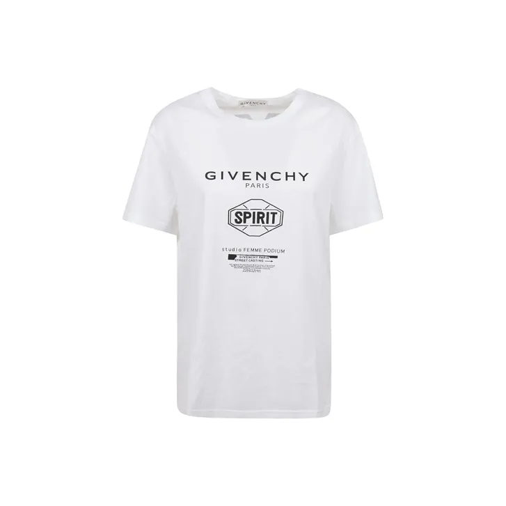 Givenchy T Shirts Women's White-0